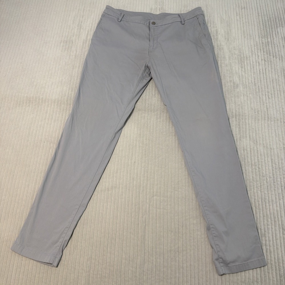 Bird Dogs Pants Mens 36x34 Gray Boom For Your Boomstick Lined Performance Chino
